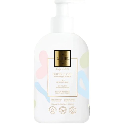 LA PIEL Baby&Kids 2 u 1 bubble gel za kupanje 250 ml Cene