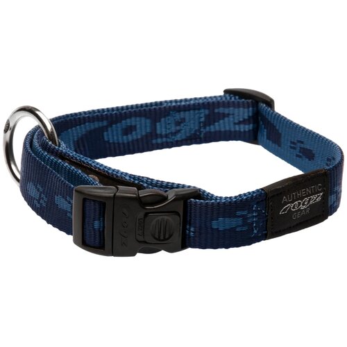 Rogz alpinist ogrlica za pse od mekane tkane trake l — 34–56 cm plava Cene