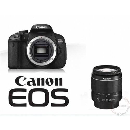 Canon EOS 650D + 18-55mm DC III Entry level kit digitalni fotoaparat Slike