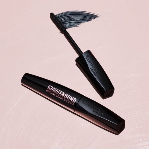 Rimmel London Wonder Bond maskara za volumen i produžavanje trepavica za poticanje rasta trepavica Brown 11 ml Slike