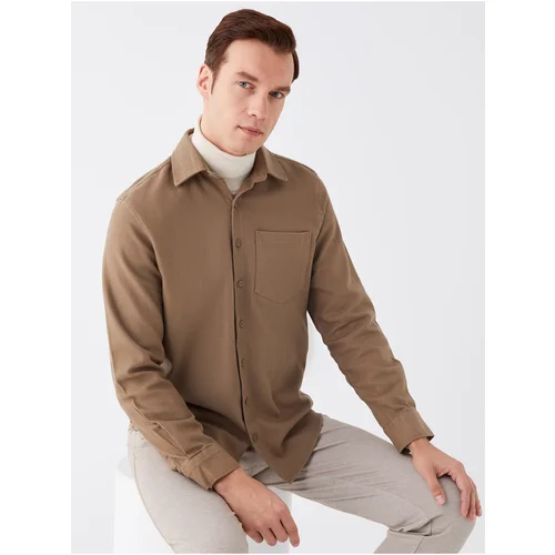 LC Waikiki Men's Regular Fit Long Sleeve Shirts