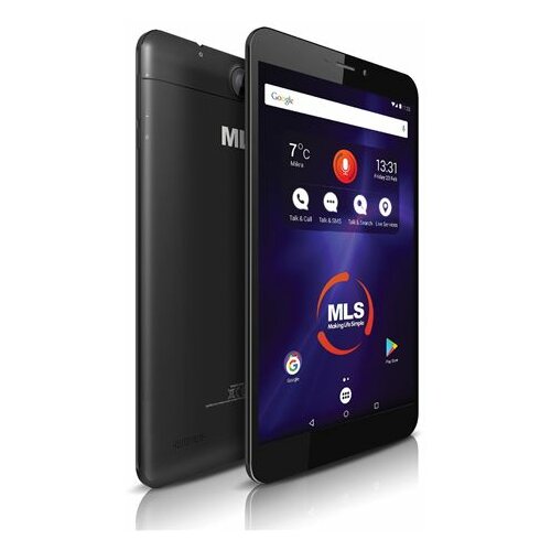 Mls iQTab Novel 3G WiFi (iQ1810B) 8.0'' Quad Core ARM Cortex-A7 1.3GHz 1GB 16GB 8Mpx crni tablet Slike