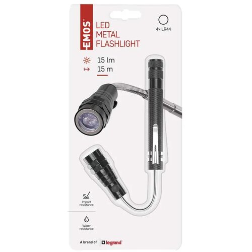 Emos Led baterijska metalna lampa teleskopska 15lm P3117 Cene