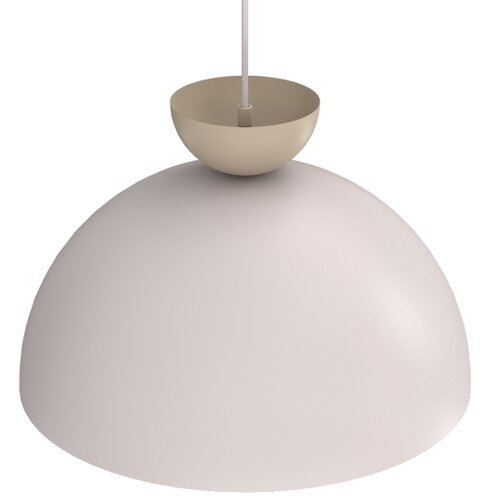  Luster na sajli NEVIS 1xE27/15W/230V, prečnik 38 cm, krem Slike