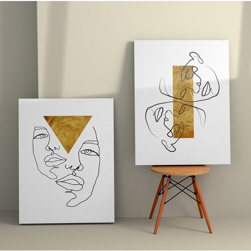 Wallity zidna dekoracija 2KNV4251, 70 x 100cm, 2 komada Cene