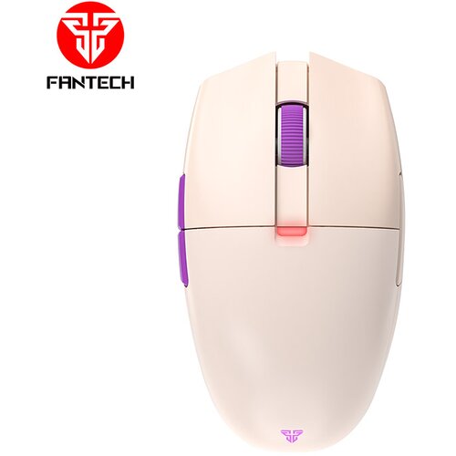 Fantech XD7 Aria Gaming mi&amp;scaron;, Bežični, 1000Hz, Bež Slike