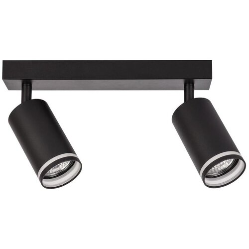  Stropno spot svetlo PIPE 2xGU10/10W/230V crna Cene