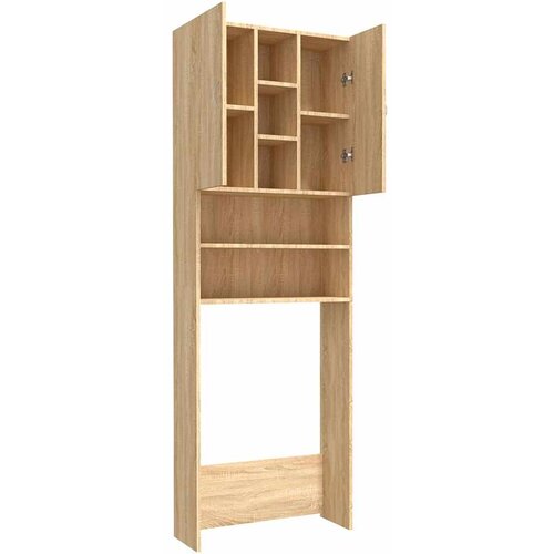  Ormarić za perilicu rublja boja hrasta sonome 64x25,5x190 cm Sonoma oak Slike