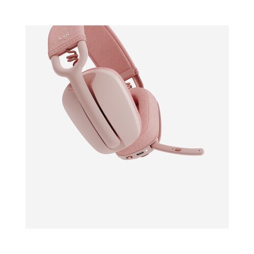 Logitech Zone Vibe 100 (981-001224) roze bluetooth slu&amp;scaron;alice Slike