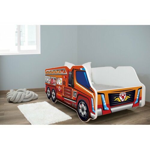 dečiji krevet 140x70cm truck fire7526 Slike