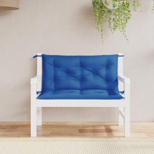  Jastuci za vrtnu klupu 2 kom plavi 100x50x7 cm tkanina Oxford Cijene