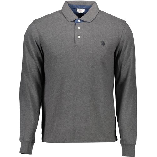 U.S. Polo Assn. US POLO SHIRT LONG SLEEVE MEN&amp;amp;#39;S GRAY Slike
