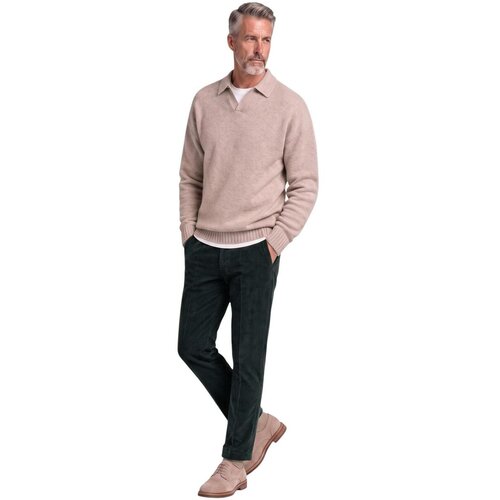 Borghese Hlače Aurelio - pantalone velluto a coste 6WPA21 26VL127 Črna Cene