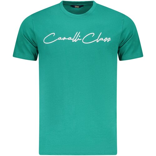 Cavalli Class SHORT SLEEVE T-SHIRT MEN GREEN Cene