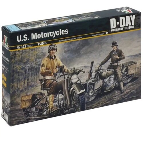 Italeri 1/35 ameri&scaron;ki motocikli 2 voja&scaron;ka motorna kolesa maketa Cene