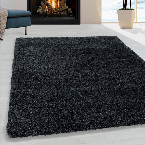XXXL Antracitno siva staza 80x250 cm Fluffy &amp;ndash; Slike