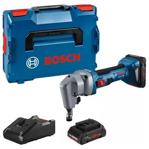 Bosch grickalica za lim GNA 18V-16 E 0601529601 bez četkica, uklj. 2 akumulatora, uklj. punjač, uklj. kofer Snaga 700 W Baterijski napon 18 V