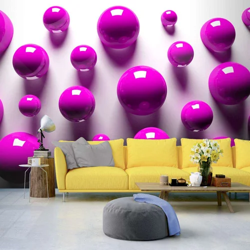  tapeta - Purple Balls 100x70