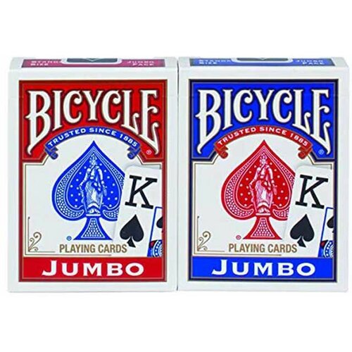 Bicycle Karte - Jumbo - 2-Pack Playing Cards Slike