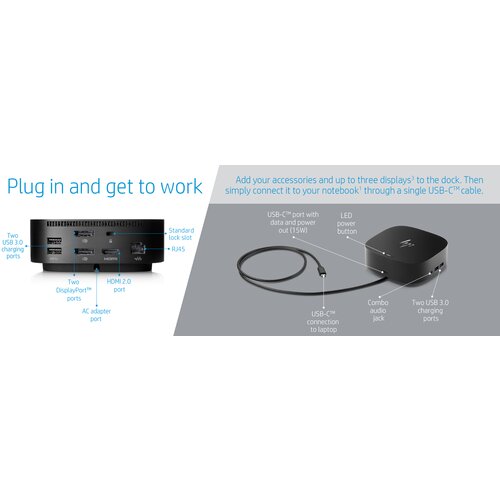 HP USB-C Dock G5 docking stati USB-C Dock G5 docking stati USB-C Dock G5 docking station Cijene