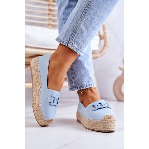 Kesi Classic Espadrilles On The Platform Blue Julianne Slike