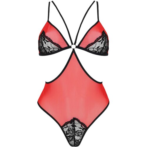 Passion Peonia - tijelo s otvorima sa strane (crveno) - L/XL Cijene