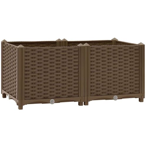  Povi&amp;scaron;ena gredica 80 x 40 x 38 cm od polipropilena Slike