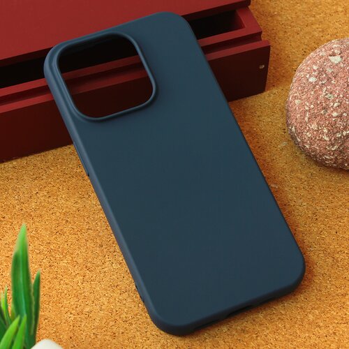 Teracell torbica giulietta za iphone 15 pro 6.1 mat tamno plava Slike