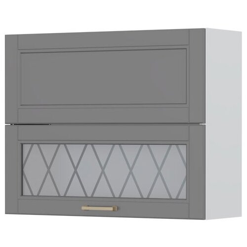 Jela VISEI ELEMENT ZA KUHINJO TARA Z DVINIMI VRATCI V7-90-1K1SP-Grafit mat lak Slike