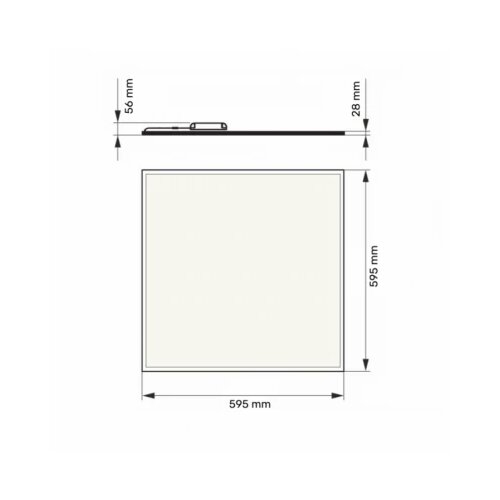 Dawn led panel HN-PL6060 36W 3000/4000/6500K (4320lm) backlight Cene