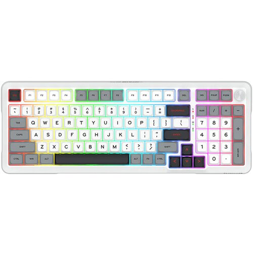 Redragon bragi pro K688 Wired/2.4G/BT mechanical keyboard white Cene