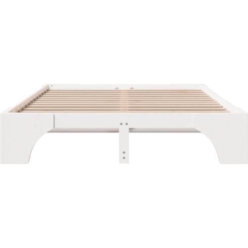  Okvir Kreveta Bijeli Drvo 140 x 200 cm Minimalistički Slike