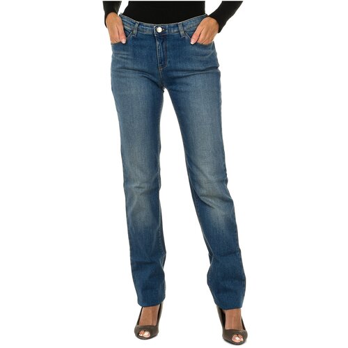 Armani Jeans Hlače 6X5J85-5D0JZ-1500 Modra Cene