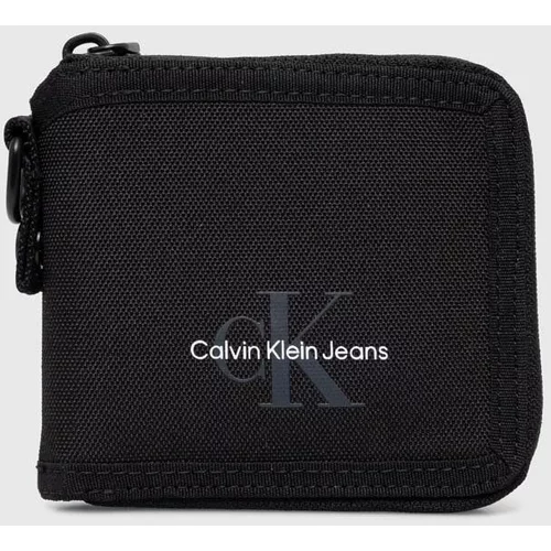 Calvin Klein Jeans Denarnica moški, črna barva