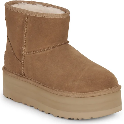 Ugg W CLASSIC MINI PLATFORM Smeđa