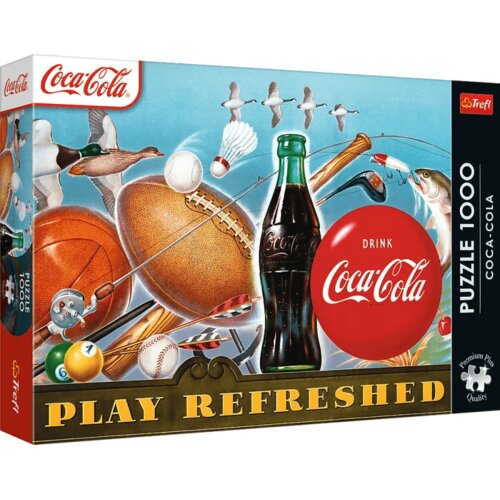 Slagalica 1000 Premium Plus - Coca-Cola: Trenutak osvježenja - Trefl 12101 Cijene