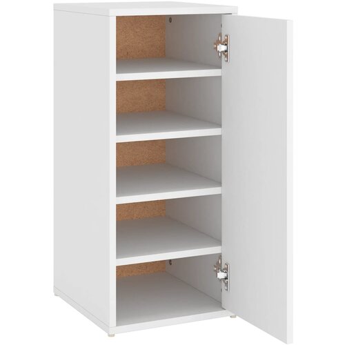 Maison Chic Omarica za obutev - Kopa za čevlje bela 32x35x70 cm iverna plo&amp;scaron;ča, (21776612) Slike