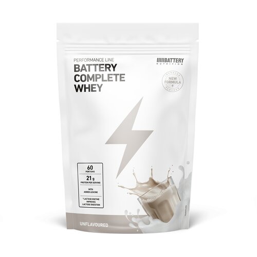 Battery Nutrition BATTERY COMPLETE WHEY, bez okusa 1800g Slike