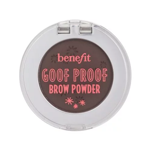 Benefit Goof Proof Brow Powder puder za obrvi odtenek 4 Warm Deep Brown 1,9 g
