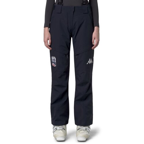 Kappa Ženske ski pantalone 6CENTO 665C US, Teget Cene