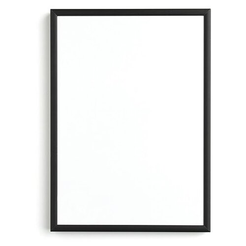  Metalni ram crne boje sa pleksiglasom | 29.7x42 cm Slike