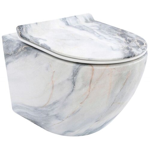 REA Bath Zidna WC školjka Carlos Slim Rimless Granit Matt Cijene