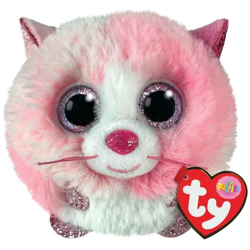 Ty Puffies TIA - roza mačka (8cm) 42525 Cene
