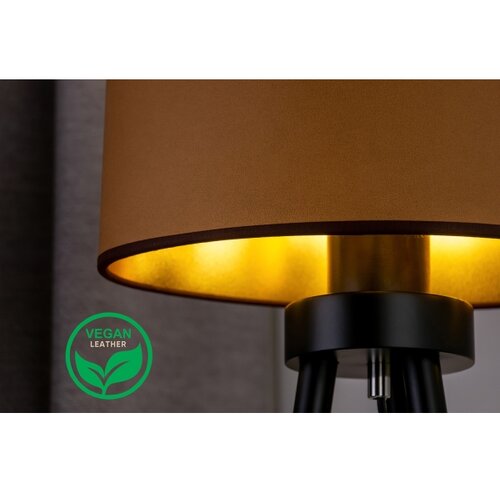  Duolla - Stona lampa OVAL VEGAN 1xE27/15W/230V prečnik 30 cm braon Slike
