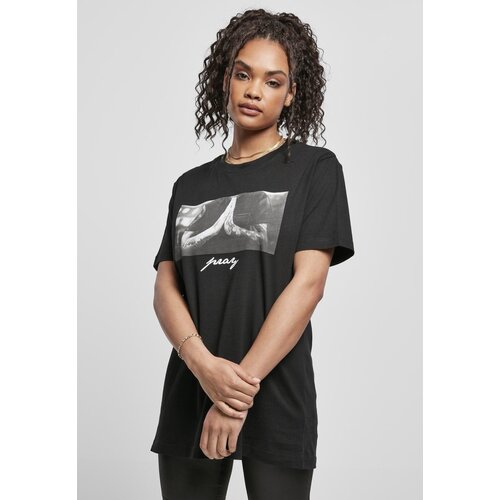 Mister Tee Ladies Pray Tee Black Cene