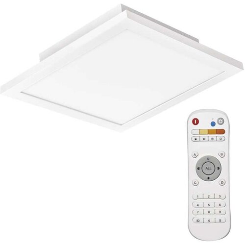  LED prigu&scaron;iva stropna svetiljka 20W/230V + daljinski upravljač, kvadratna, 2700K-6000K Cene