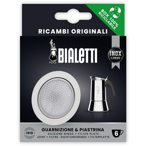 Bialetti set tesnil in filtrov za kafetiere, 6 skodelic Slike