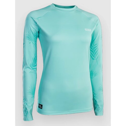 Ion Longsleeve Rash Guard crystal / blue Cene