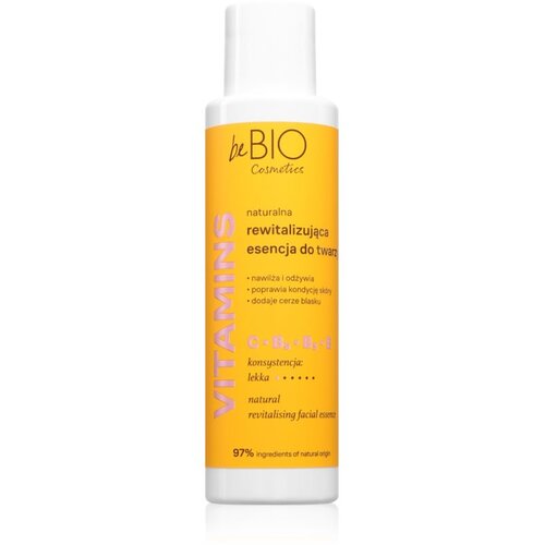 BeBIO Vitamins esenca za obraz z revitalizacijskim učinkom 100 ml Slike