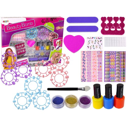  Large Nail Painting Set Nail Lacquers Stickers Separators Cijene